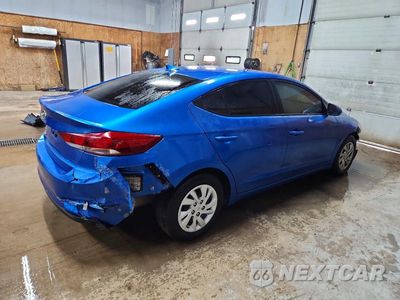 Trzecie zdjęcie samochodu z tyłu: 2017 HYUNDAI ELANTRA SE VIN:5NPD74LF8HH193369 - miniatura