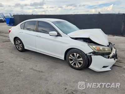 Czwarte zdjęcie samochodu z boku: 2013 HONDA ACCORD LX VIN:1HGCR2F34DA256241 - miniatura