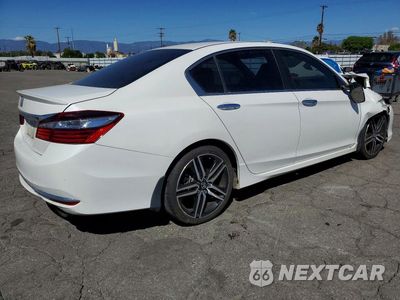 Trzecie zdjęcie samochodu z tyłu: 2016 HONDA ACCORD SPORT VIN:1HGCR2F50GA139097 - miniatura