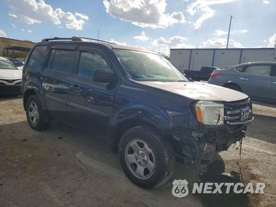 Czwarte zdjęcie samochodu z boku: 2013 HONDA PILOT LX VIN:5FNYF3H21DB042113 - miniatura
