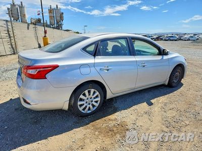 Trzecie zdjęcie samochodu z tyłu: 2018 NISSAN SENTRA S VIN:3N1AB7AP4JY341219 - miniatura