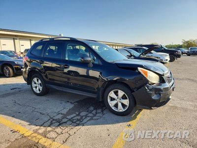 Czwarte zdjęcie samochodu z boku: 2015 SUBARU FORESTER 2.5I PREMIUM VIN:JF2SJADC9FH532147 - miniatura