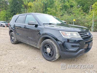 Czwarte zdjęcie samochodu z boku: 2017 FORD EXPLORER POLICE INTERCEPTOR VIN:1FM5K8AR0HGC25321 - miniatura