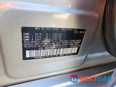 Zdjęcie 13 z 13 samochodu: 2017 SUBARU LEGACY 2.5I LIMITED VIN:4S3BNAN6XH3029271 - miniatura
