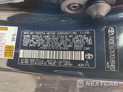 Zdjęcie 13 z 13 samochodu: 2007 TOYOTA SCION TC VIN:JTKDE167X70189482 - miniatura
