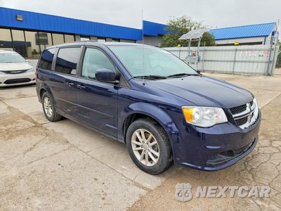Czwarte zdjęcie samochodu z boku: 2014 DODGE GRAND CARAVAN SXT VIN:2C4RDGCG3ER266204 - miniatura