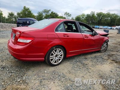 Trzecie zdjęcie samochodu z tyłu: 2009 MERCEDES-BENZ C 300 4MATIC VIN:WDDGF81X79F233297 - miniatura