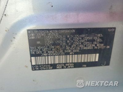 Zdjęcie 13 z 13 samochodu: 2010 TOYOTA RAV4 BASE VIN:JTMBF4DV3A5021255 - miniatura