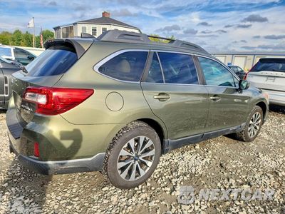 Trzecie zdjęcie samochodu z tyłu: 2017 SUBARU OUTBACK 2.5I LIMITED VIN:4S4BSANC3H3388469 - miniatura