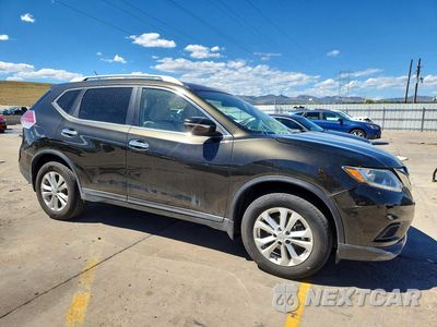 Czwarte zdjęcie samochodu z boku: 2015 NISSAN ROGUE SV VIN:KNMAT2MV5FP545141 - miniatura
