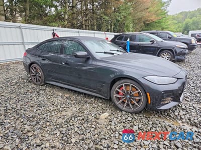 Czwarte zdjęcie samochodu z boku: 2025 BMW 430XI GRAN COUPE VIN:WBA33FB06SFU43383 - miniatura