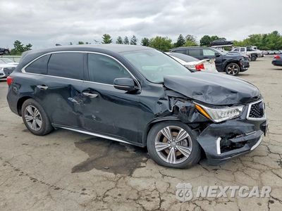 Czwarte zdjęcie samochodu z boku: 2020 ACURA MDX VIN:5J8YD4H39LL002931 - miniatura