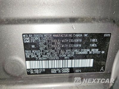 Zdjęcie 13 z 13 samochodu: 2026 TOYOTA RAV4 XLE PREMIUM VIN:2T36CRAV7TC009165 - miniatura