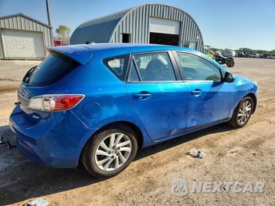 Trzecie zdjęcie samochodu z tyłu: 2012 MAZDA 3 I VIN:JM1BL1M71C1517237 - miniatura