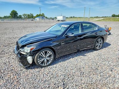 2019 INFINITI Q50 3.0T LUXE JN1EV7AR5KM553934 - główne zdjęcie licytacji z USA - miniatura