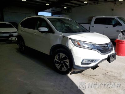 Czwarte zdjęcie samochodu z boku: 2015 HONDA CR-V TOURING VIN:5J6RM4H90FL020501 - miniatura