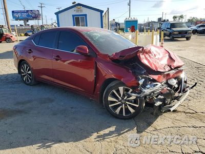 Czwarte zdjęcie samochodu z boku: 2022 NISSAN SENTRA SV VIN:3N1AB8CV3NY301706 - miniatura