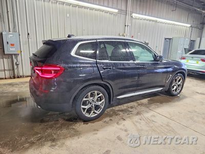 Trzecie zdjęcie samochodu z tyłu: 2021 BMW X3 XDRIVE30I VIN:5UXTY5C04M9E06445 - miniatura