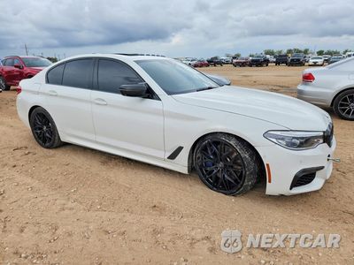 Czwarte zdjęcie samochodu z boku: 2019 BMW M550XI VIN:WBAJB9C59KB289202 - miniatura