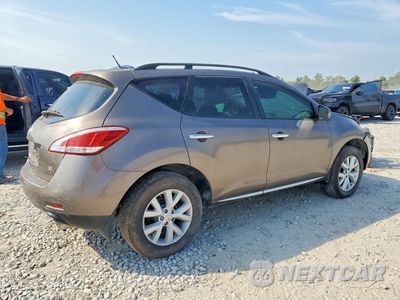Trzecie zdjęcie samochodu z tyłu: 2014 NISSAN MURANO SV VIN:JN8AZ1MU9EW403691 - miniatura