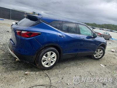 Trzecie zdjęcie samochodu z tyłu: 2022 CHEVROLET BLAZER 2LT VIN:3GNKBCR47NS189554 - miniatura