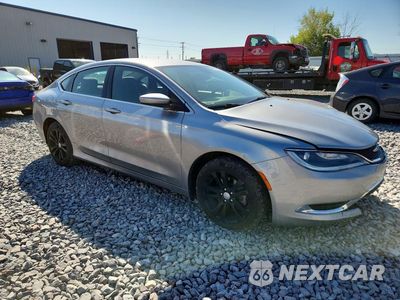 Czwarte zdjęcie samochodu z boku: 2015 CHRYSLER 200 LIMITED VIN:1C3CCCAB1FN758385 - miniatura
