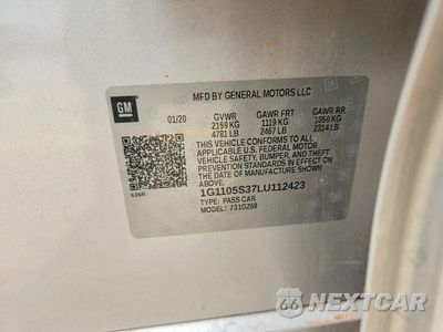 Zdjęcie 12 z 12 samochodu: 2020 CHEVROLET IMPALA PREMIER VIN:1G1105S37LU112423 - miniatura