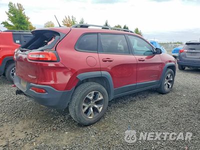 Trzecie zdjęcie samochodu z tyłu: 2014 JEEP CHEROKEE TRAILHAWK VIN:1C4PJMBS0EW189318 - miniatura