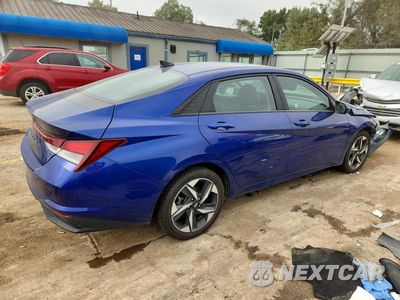 Trzecie zdjęcie samochodu z tyłu: 2023 HYUNDAI ELANTRA SEL VIN:5NPLS4AG7PH086561 - miniatura