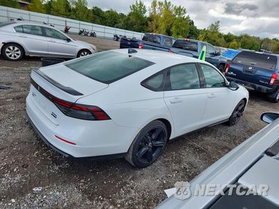 Trzecie zdjęcie samochodu z tyłu: 2023 HONDA ACCORD HYBRID SPORT-L VIN:1HGCY2F71PA028143 - miniatura