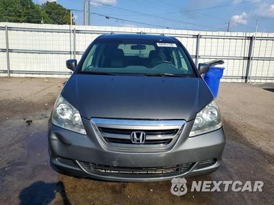 Piąte zdjęcie samochodu w środku: 2007 HONDA ODYSSEY EXL VIN:5FNRL38737B142386 - miniatura