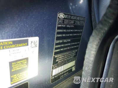 Zdjęcie 13 z 13 samochodu: 2020 LAND ROVER RANGE ROVER HSE VIN:SALGS4RY8LA405345 - miniatura