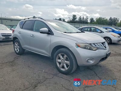 Czwarte zdjęcie samochodu z boku: 2010 NISSAN MURANO S VIN:JN8AZ1MW0AW100648 - miniatura