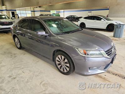 Czwarte zdjęcie samochodu z boku: 2014 HONDA ACCORD EXL VIN:1HGCR3F84EA039260 - miniatura