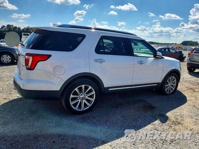 Trzecie zdjęcie samochodu z tyłu: 2017 FORD EXPLORER LIMITED VIN:1FM5K8F88HGC88201 - miniatura