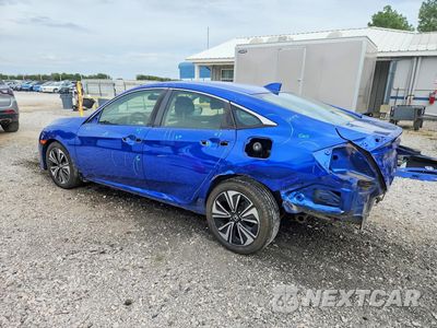 Drugie zdjęcie samochodu z przodu: 2018 HONDA CIVIC EX VIN:JHMFC1F34JX019330 - miniatura