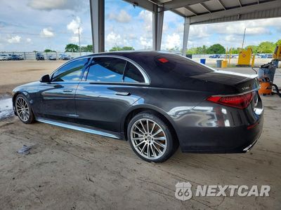 Drugie zdjęcie samochodu z przodu: 2021 MERCEDES-BENZ S 580 4MATIC VIN:W1K6G7GB8MA049104 - miniatura