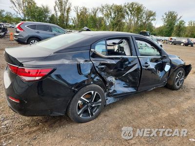 Trzecie zdjęcie samochodu z tyłu: 2025 NISSAN SENTRA SV VIN:3N1AB8CV4SY325153 - miniatura