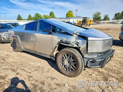 Czwarte zdjęcie samochodu z boku: 2024 TESLA CYBERTRUCK VIN:7G2CEHED9RA006171 - miniatura