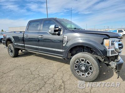 Czwarte zdjęcie samochodu z boku: 2022 FORD F350 SUPER DUTY VIN:1FT8W3BT0NEG26460 - miniatura