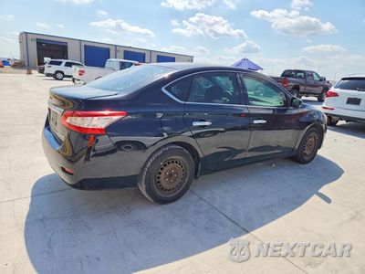 Trzecie zdjęcie samochodu z tyłu: 2014 NISSAN SENTRA S VIN:3N1AB7AP4EY202309 - miniatura
