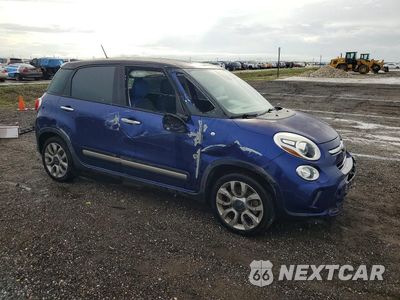 Czwarte zdjęcie samochodu z boku: 2016 FIAT 500L TREKKING VIN:ZFBCFADH5GZ038365 - miniatura