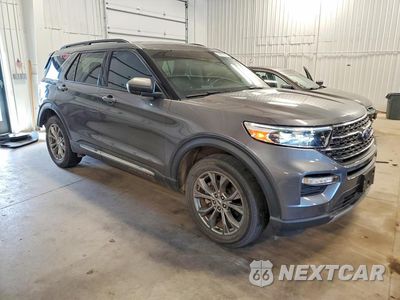 Czwarte zdjęcie samochodu z boku: 2023 FORD EXPLORER XLT VIN:1FMSK8DH9PGA15417 - miniatura