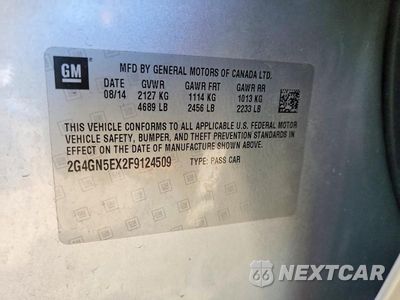 Zdjęcie 13 z 13 samochodu: 2015 BUICK REGAL PREMIUM VIN:2G4GN5EX2F9124509 - miniatura