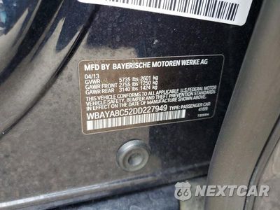 Zdjęcie 12 z 12 samochodu: 2013 BMW 750 I VIN:WBAYA8C52DD227949 - miniatura