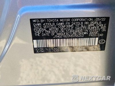 Zdjęcie 12 z 12 samochodu: 2022 LEXUS IS 350 F SPORT VIN:JTHGZ1B22N5056202 - miniatura