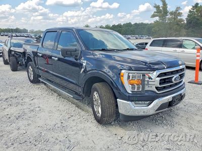 Czwarte zdjęcie samochodu z boku: 2021 FORD F150 SUPERCREW VIN:1FTEW1CP3MFC69096 - miniatura