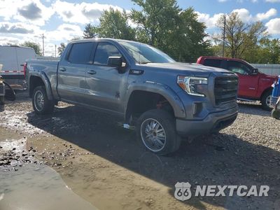 Czwarte zdjęcie samochodu z boku: 2021 GMC SIERRA K1500 ELEVATION VIN:3GTU9CET2MG309398 - miniatura