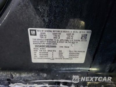 Zdjęcie 13 z 13 samochodu: 2014 CHEVROLET SILVERADO K1500 LTZ VIN:3GCUKSEC0EG259889 - miniatura