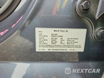 Zdjęcie 13 z 13 samochodu: 2023 TESLA MODEL Y VIN:7SAYGDEF0PF883194 - miniatura